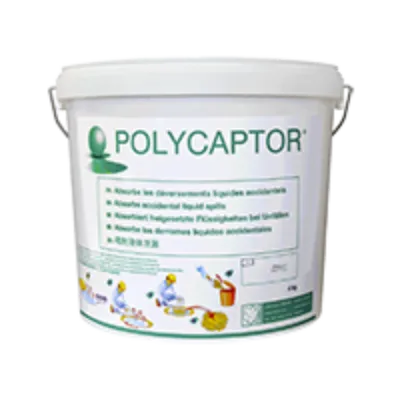 4kg bucket of Polycaptor® universal absorbent
