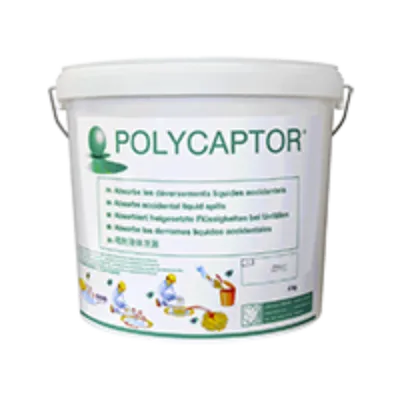 Seau de 4 kg d'absorbant universel Polycaptor®