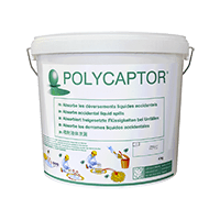 4kg bucket of Polycaptor® universal absorbent