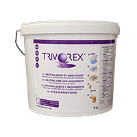 10kg bucket of Trivorex® multi-purpose neutralizing absorbent