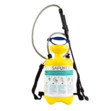 Pulverizador de 5 litros de descontaminante químico Safurex®