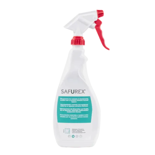 Spray de 750 ml de descontaminante químico Safurex®
