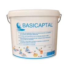 seau de 9kg d'absorbant neutralisant spécial base Basicaptal®