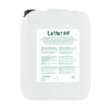 container of LeVert HF chemical decontaminant